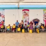 Entrega DIF-Reynosa 10 sillas de ruedas con apoyo de CEDIS OXXO