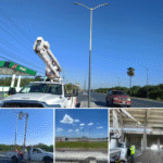 Realiza Gobierno de Reynosa mantenimiento de alumbrado público