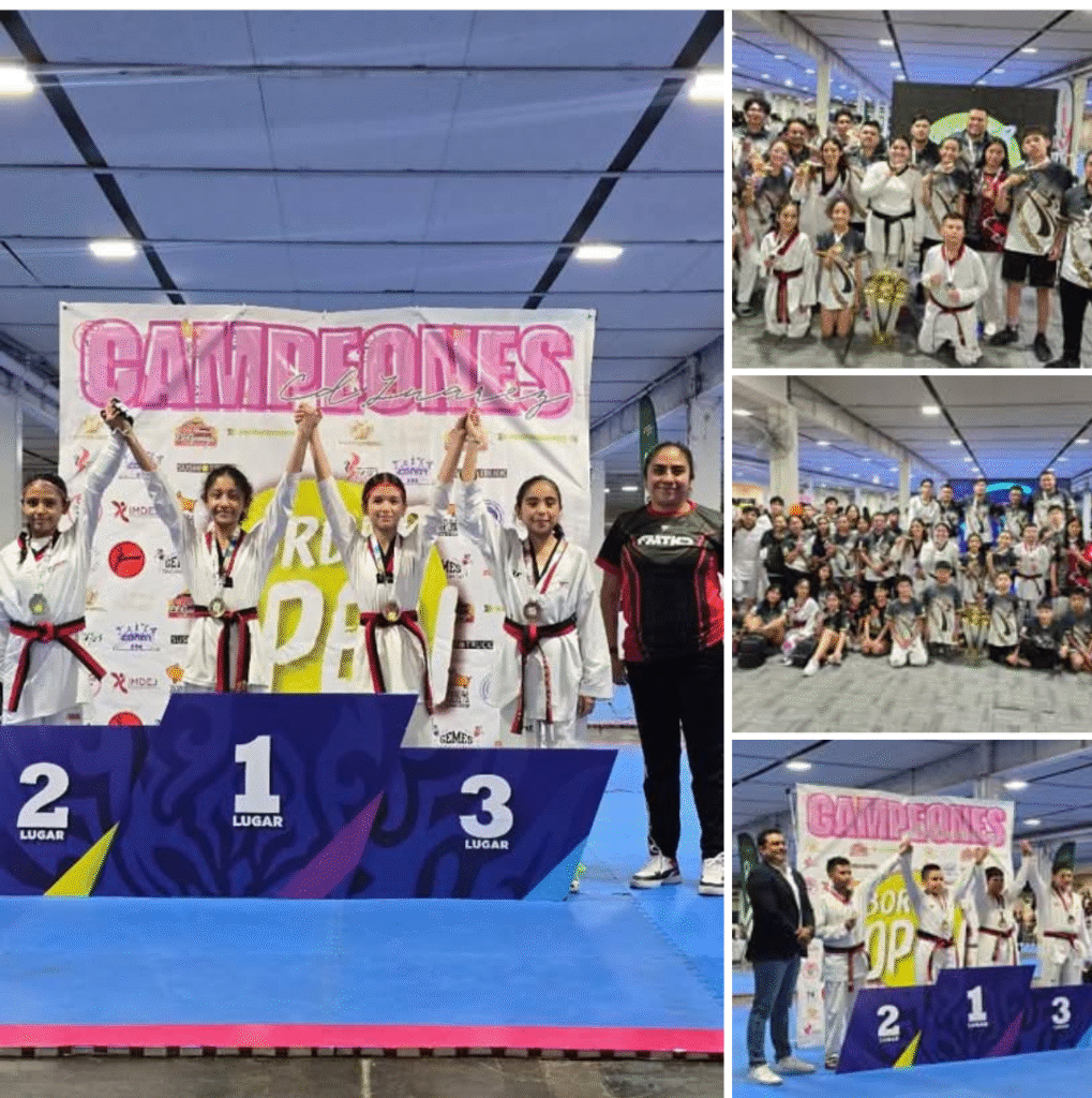 Excelente participación de la Liga Municipal de Taekwondo en el Torneo Nacional