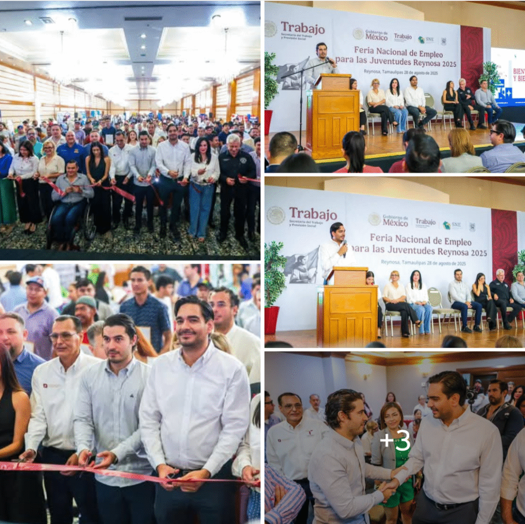Confirma Feria Nacional de Empleo para las Juventudes a Reynosa Imparable en oportunidades laborales
