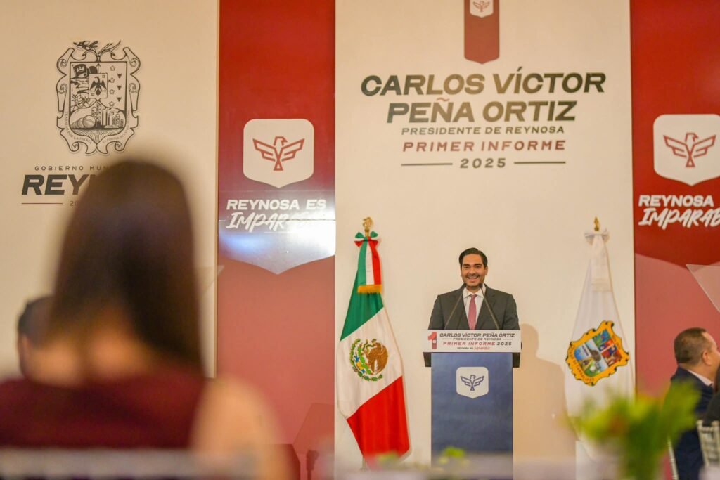Rindió Carlos Peña Ortiz Primer Informe del Gobierno Municipal de Reynosa