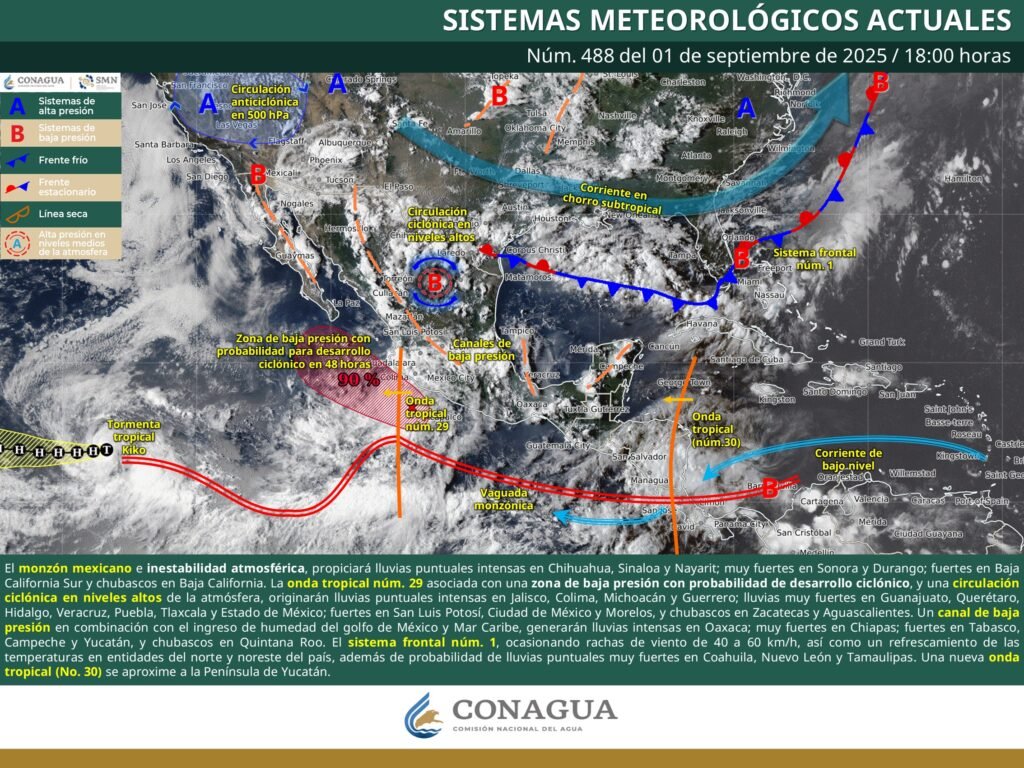 Pegará primer Frente Frío de la temporada