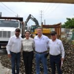 Supervisaron Gobierno del Estado y Ayuntamiento de Tampico obras estratégicas para mejorar el sistema hidrosanitario municipal