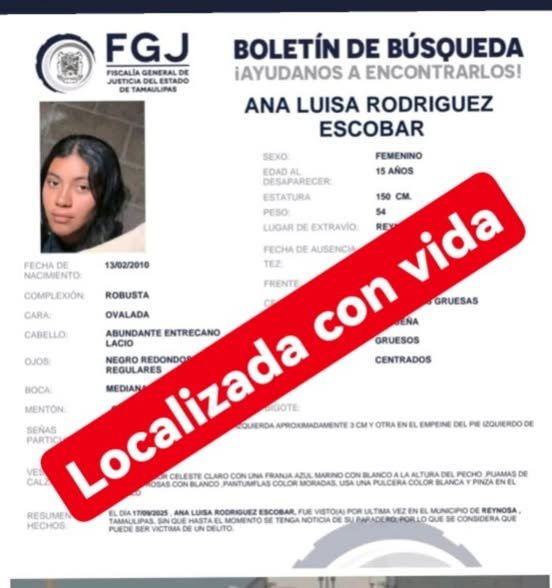 Confirman: La joven desaparecida se fue con el novio