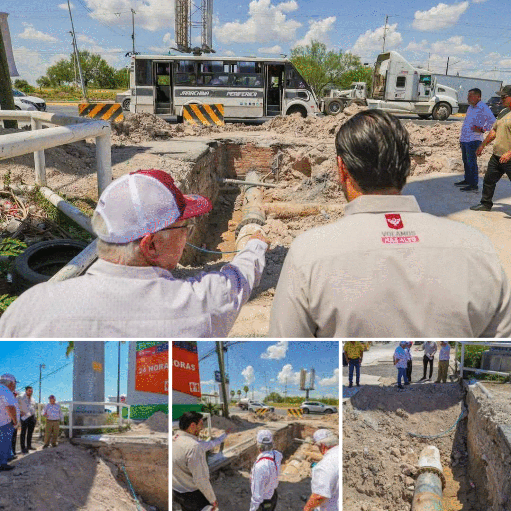 Obra hidráulica en Lomas de Jarachina mejora servicio de agua potable
