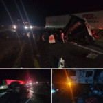 CHOQUE FRONTAL EN LA MONTERREY-NUEVO LAREDO POR IMPRUDENCIA Y EXCESO DE VELOCIDAD