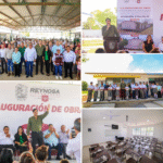 Inauguraron Alcalde Carlos Peña Ortiz, Alumnos, Maestros y padres de familia un aula educativa