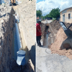 Inició COMAPA rehabilitación de drenaje sanitario en la colonia Pedro J. Méndez