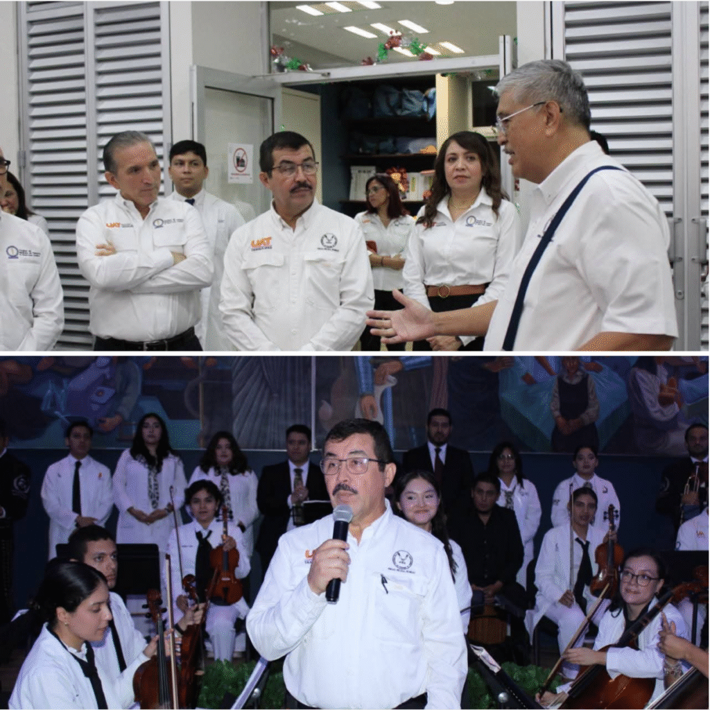 Sostiene rector de la UAT encuentro con universitarios de Medicina Tampico
