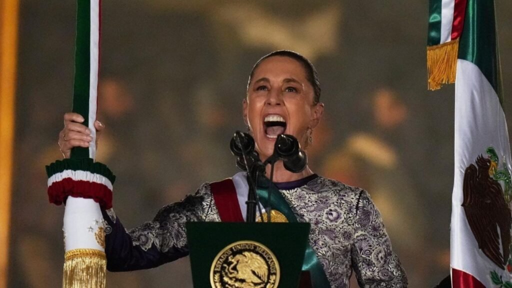 Presidenta Claudia Sheinbaum encabezó la ceremonia del Grito de Independencia