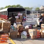 Aporta SSPT más de 10 toneladas de alimentos para familias afectadas por inundaciones en Tamaulipas y Veracruz