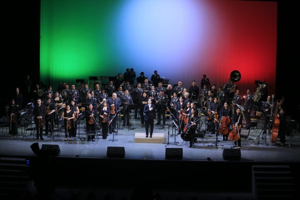 Presentó Guardia Nacional espectáculo de danza y música en el Festival Internacional en la Costa del Seno Mexicano