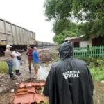 Apoyó Guardia Estatal con traslado a personas en la zona sur