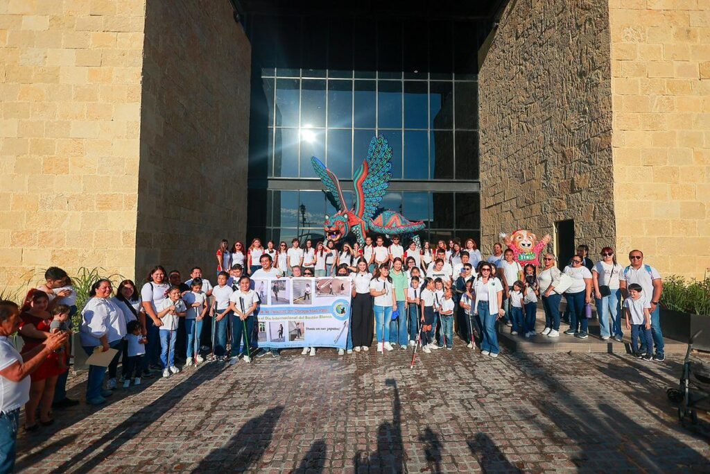 Promueven DIF-Reynosa y Voluntariado la inclusión en el Día Internacional del Bastón Blanco