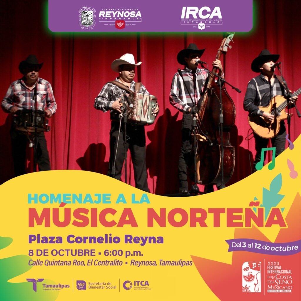 Rinde Gobierno de Carlos Peña Ortiz homenaje a la música norteña