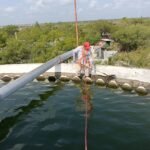 Realizó COMAPA limpieza en canaletas de clarificadores en la Planta Rancho Grande