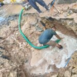 Soluciona COMAPA fugas de agua potable en distintos puntos de la ciudad