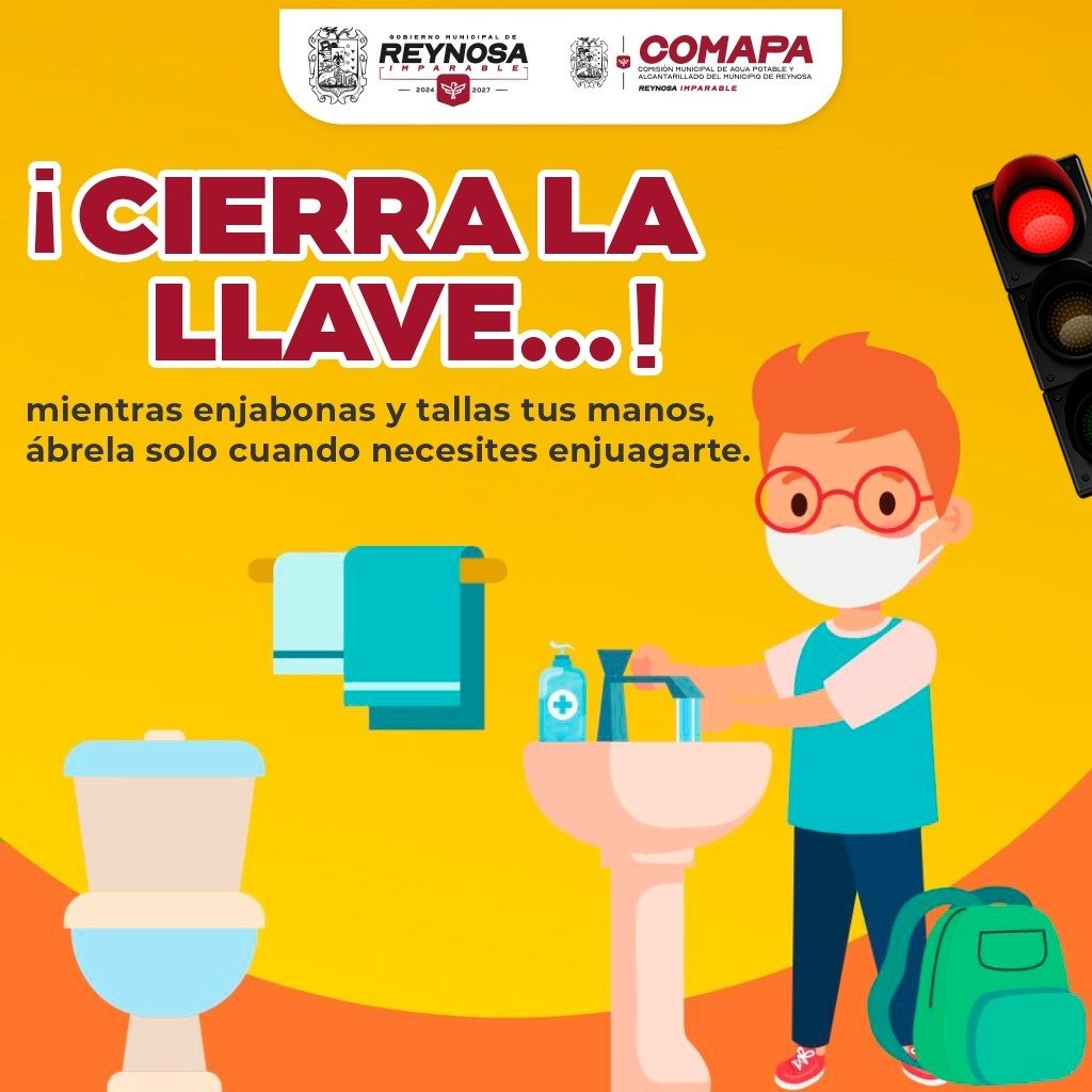 Impulsa COMAPA cultura del agua con acciones de ahorro doméstico