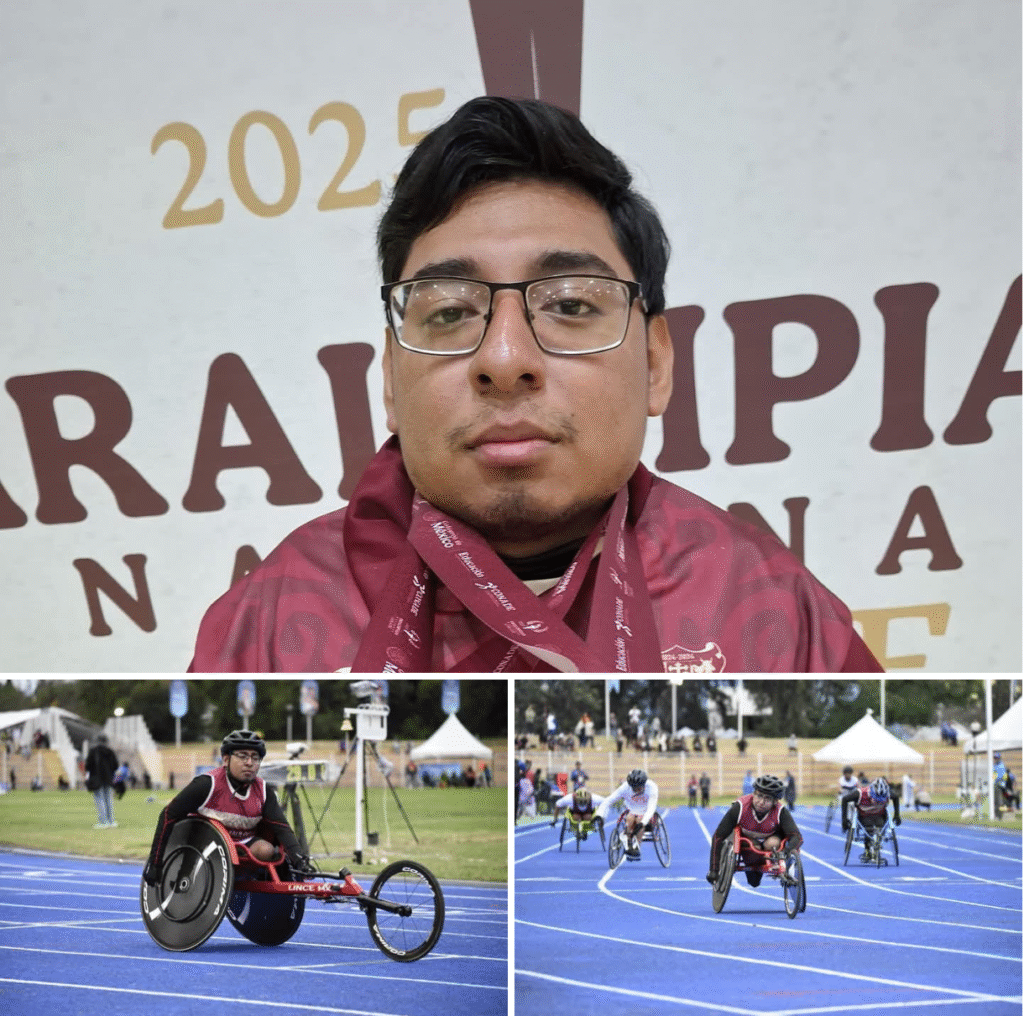 Brilla reynosense con doble Oro en Paralimpiada Nacional CONADE 2025