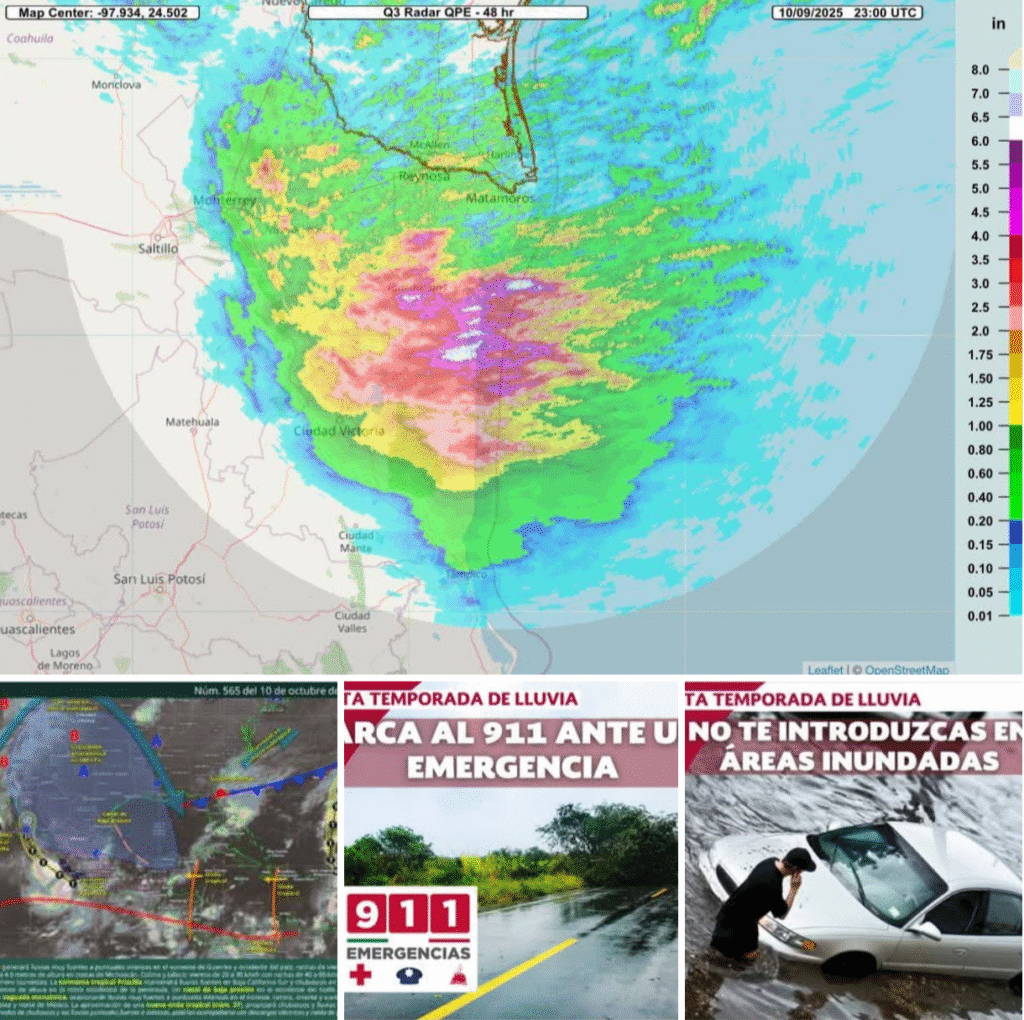 Reforzará Gobierno de Tamaulipas infraestructura hidráulica para prevenir inundaciones