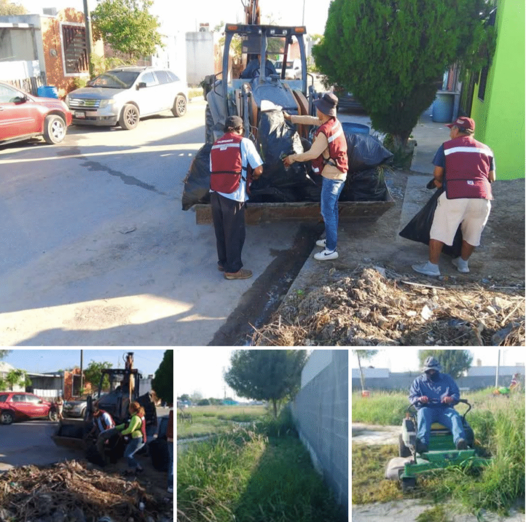 Limpia y recupera espacios públicos el Gobierno de Reynosa