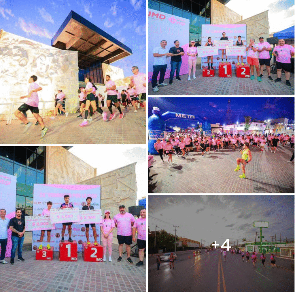 Laten más de 500 corazones “Corriendo por la Vida” al ritmo de la prevención contra el cáncer de mama