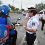 Participa Tránsito Estatal en operativo interinstitucional de prevención de accidentes viales