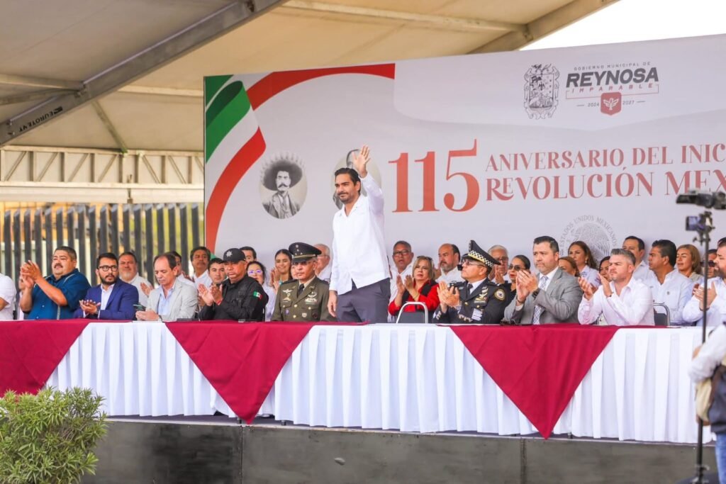 Conmemoró Gobierno Municipal de Reynosa 115 Aniversario del Inicio de la Revolución Mexicana