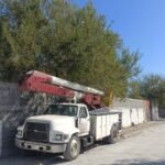 Podan cuadrillas municipales árboles, para seguridad de alumnos de escuela de Reynosa