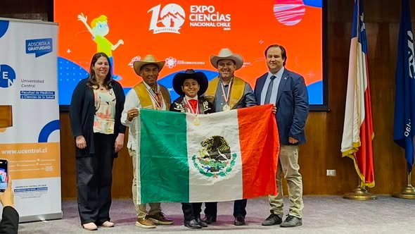 Alumno de Reynosa obtiene importante presea internacional