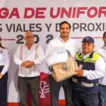 Entregó Carlos Peña Ortiz nuevos uniformes a Policía Vial y Guardia Estatal de Proximidad en Reynosa