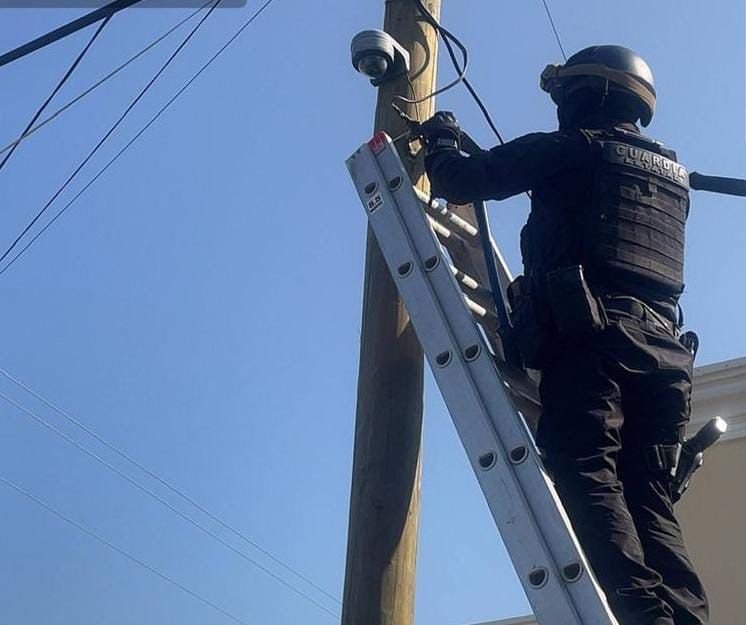 Desarticula Guardia Estatal alrededor de 250 cámaras de videovigilancia en los últimos meses