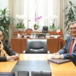 Se reunió Américo Villarreal con la Secretaria de Gobernación