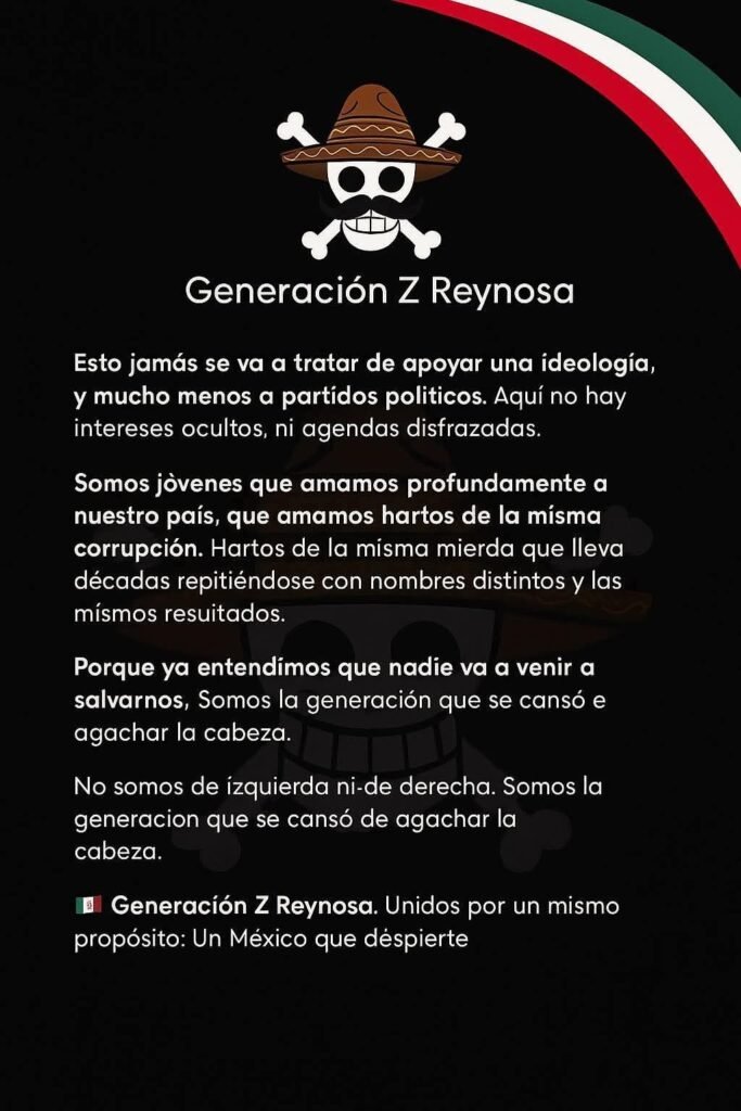 Y ahora quieren politizar el Movimiento del Sombrero y “Generación Z”