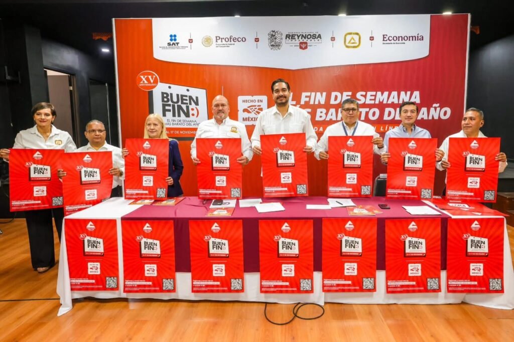 Dieron a conocer Alcalde Carlos Peña Ortiz, PROFECO y CANACO, El Buen Fin 2025