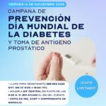 Invita DIF-Reynosa a la Campaña de Prevención “Día Mundial de la Diabetes” y Toma de Antígeno Prostático