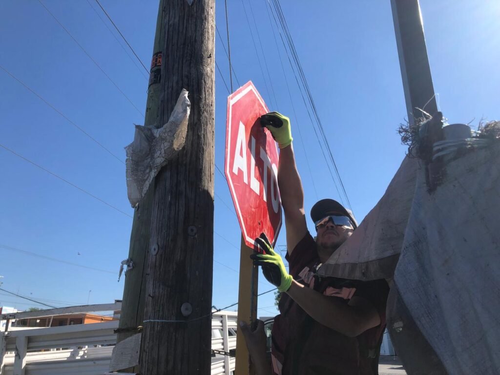 Mejora Gobierno de Reynosa seguridad vial con señalización