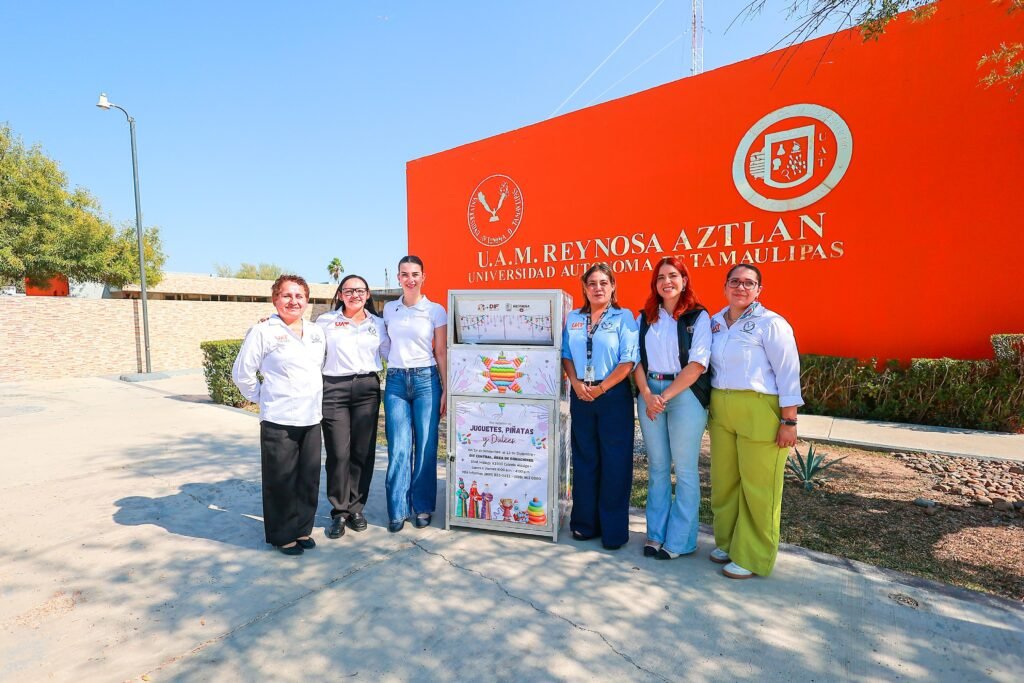 Arranca DIF-Reynosa campaña Regalemos Sonrisas para reunir juguetes y dulces en favor de la niñez