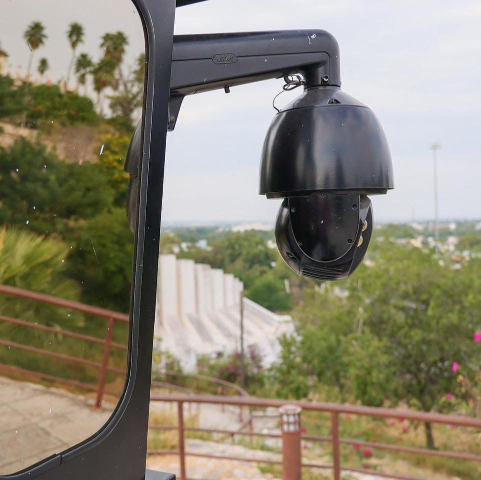 Refuerza SEBIEN vigilancia en parque La Loma en la capital tamaulipeca