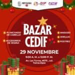 Invita DIF-Reynosa a Bazar CEDIF en la colonia Las Torres