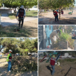 Efectúa Gobierno de Carlos Peña Ortiz actividades de limpieza y mantenimiento