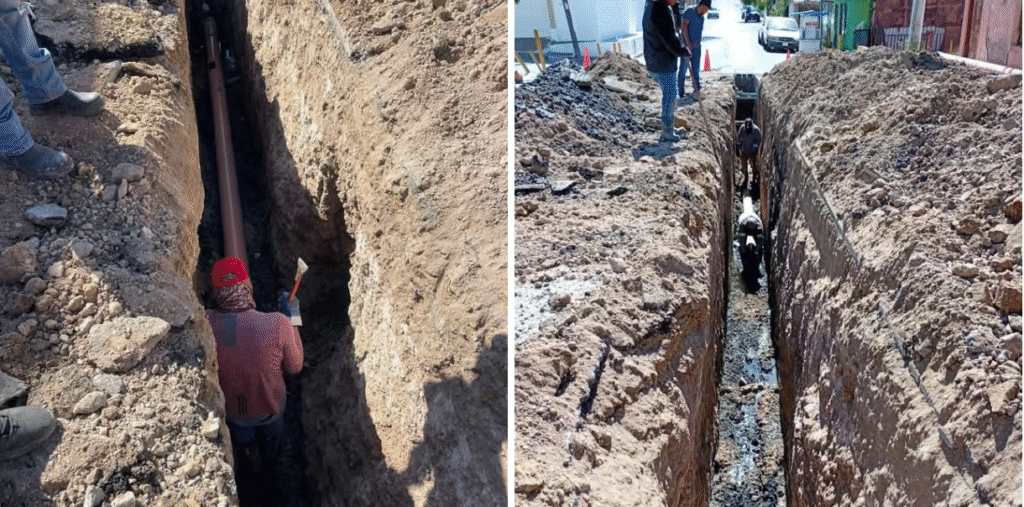 Rehabilita COMAPA drenaje sanitario en la Zona Centro