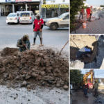 Refuerza COMAPA acciones de reparación de fugas de agua en distintos puntos de la ciudad