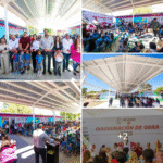 Inauguró el Presidente Carlos Peña Ortiz, Techumbre de jardín de niños