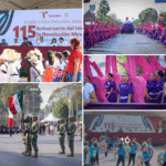Desfilan miles de Jóvenes en el 115 aniversario de la Revolución Mexicana