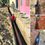 Trabaja COMAPA en la rehabilitación del sistema sanitario en la colonia Rodríguez