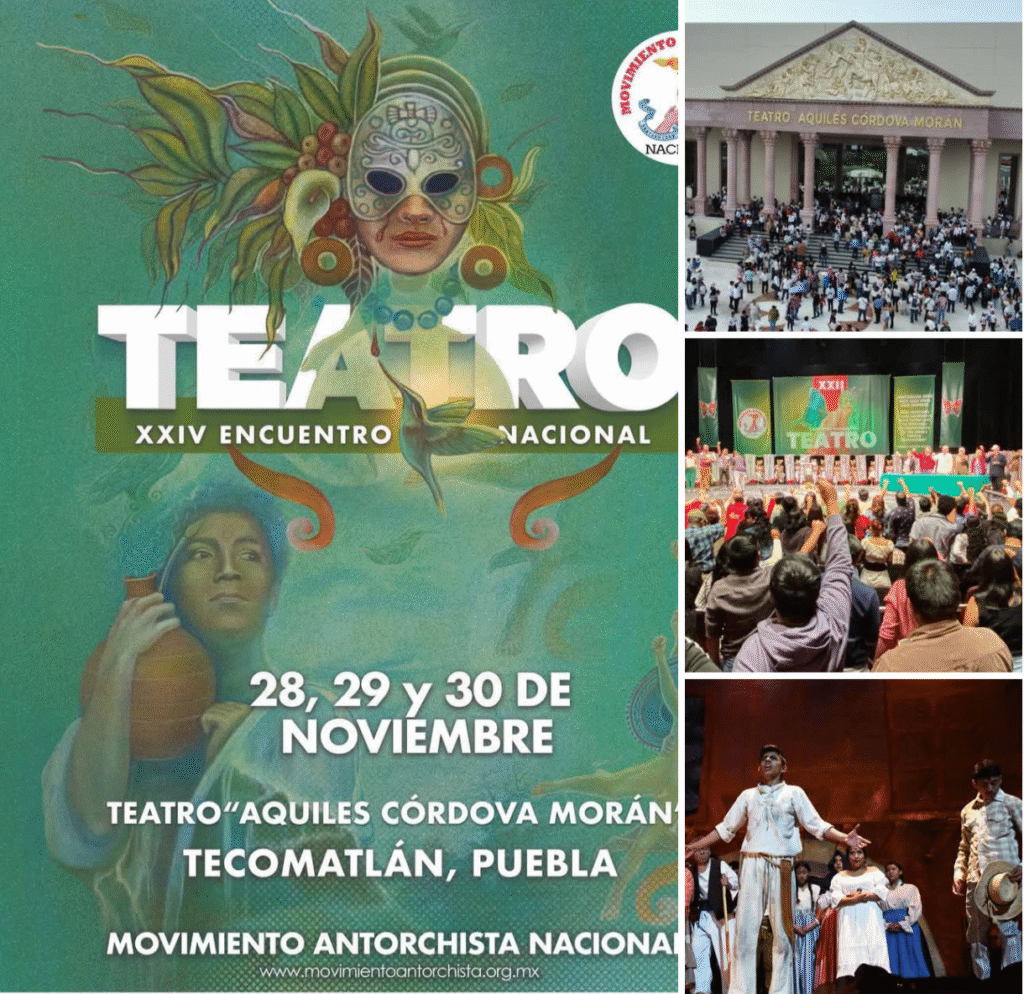 Realizará Antorcha Encuentro Nacional de Teatroen Tecomatlán, Puebla