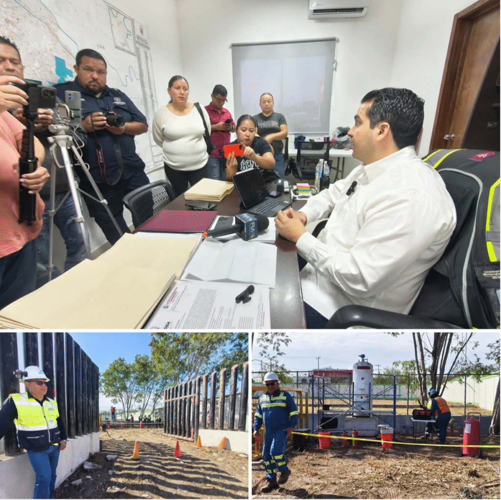 Termina sin novedad mantenimiento a tanques de gas de empresa gasera Engie