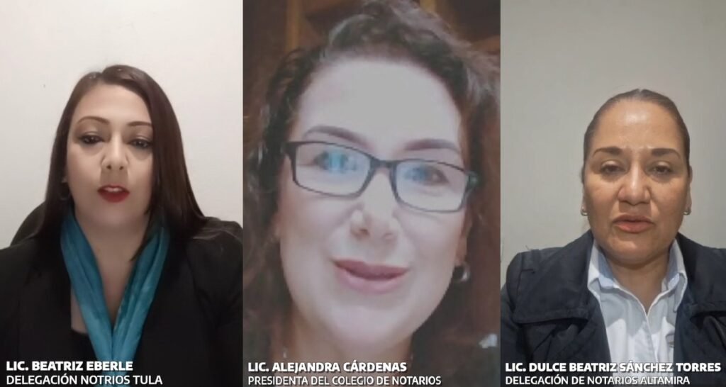 Recibió Govea Orozco respaldo de abogadas y representantes de notarías, tras ser nombrado fiscal general de Justicia de Tamaulipas