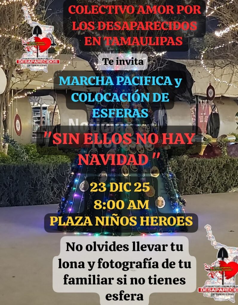 Colocaron pino navideño de la esperanza